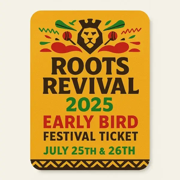 Roots Revival 2025 Early Bird Festival Ticket